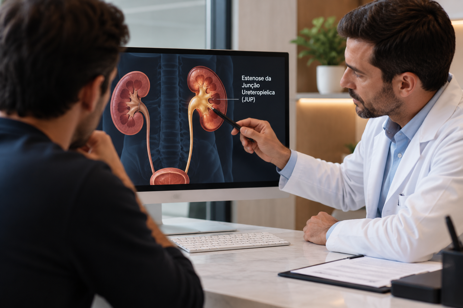 Estenose da junção ureteropiélica: diagnóstico e tratamento